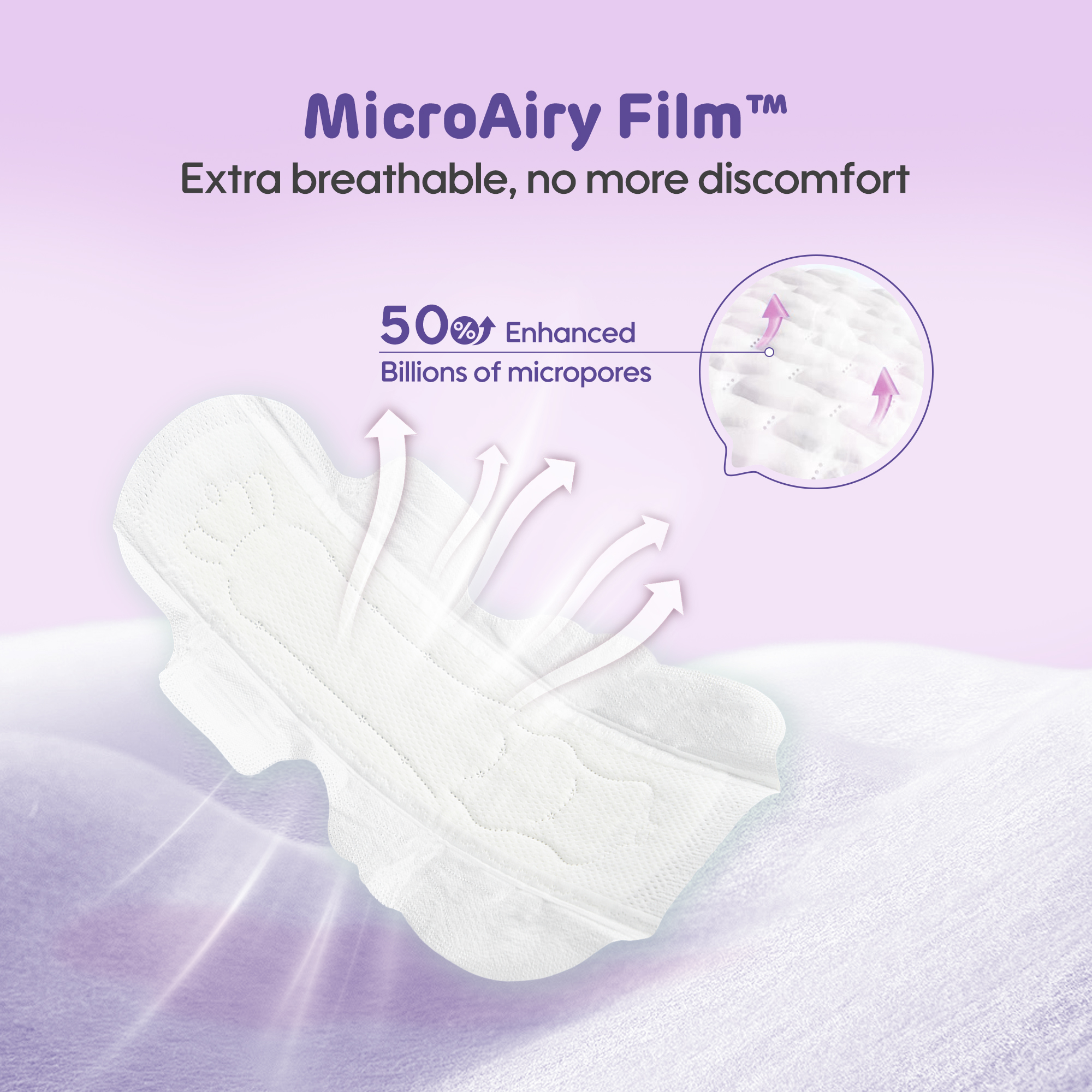 Serviettes Hygiéniques (noyau absorbant * 330mm de 8 serviettes)